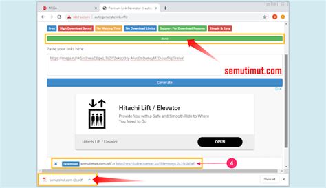 cara download mega tanpa limit